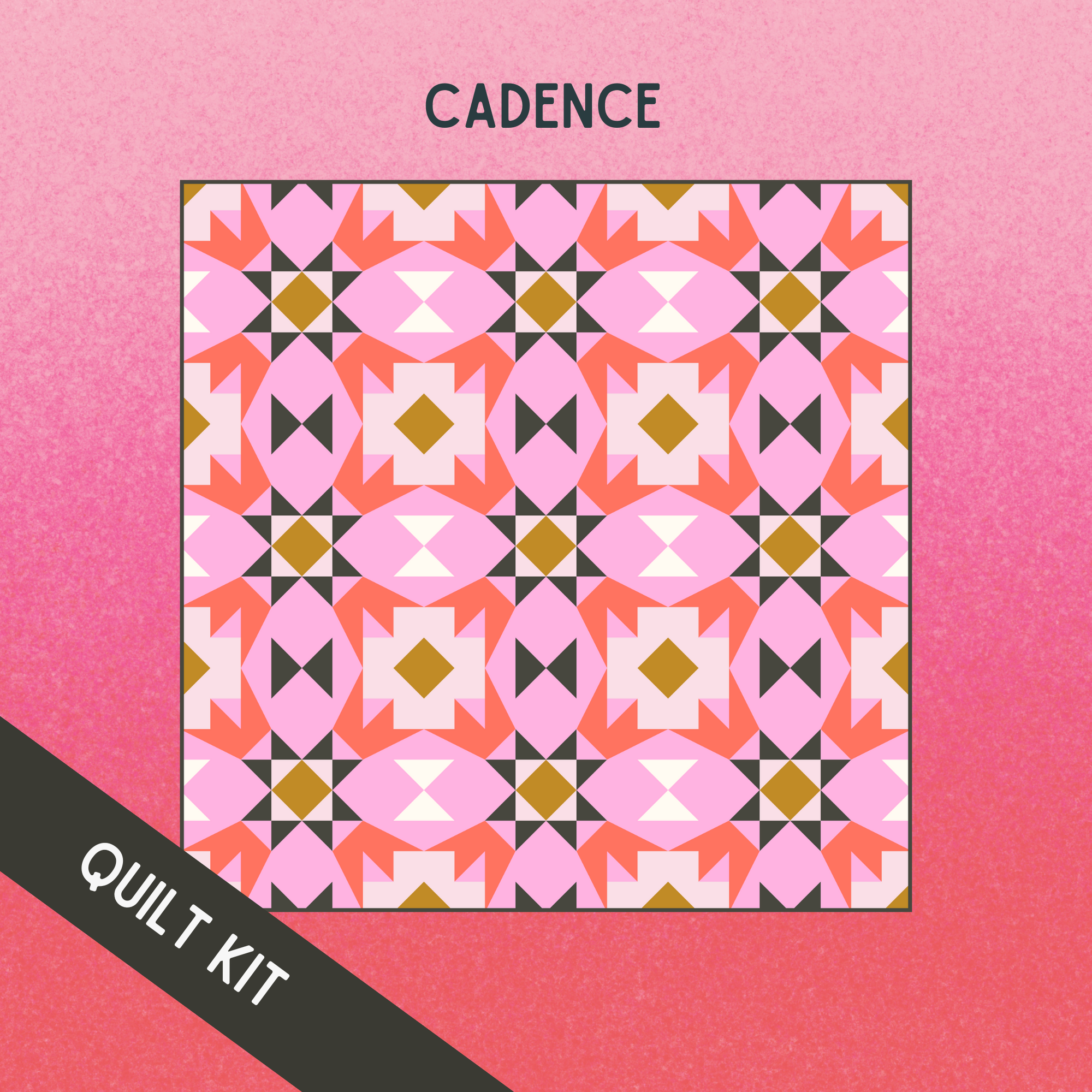 Cadence Quilt Kit - Urban Spring