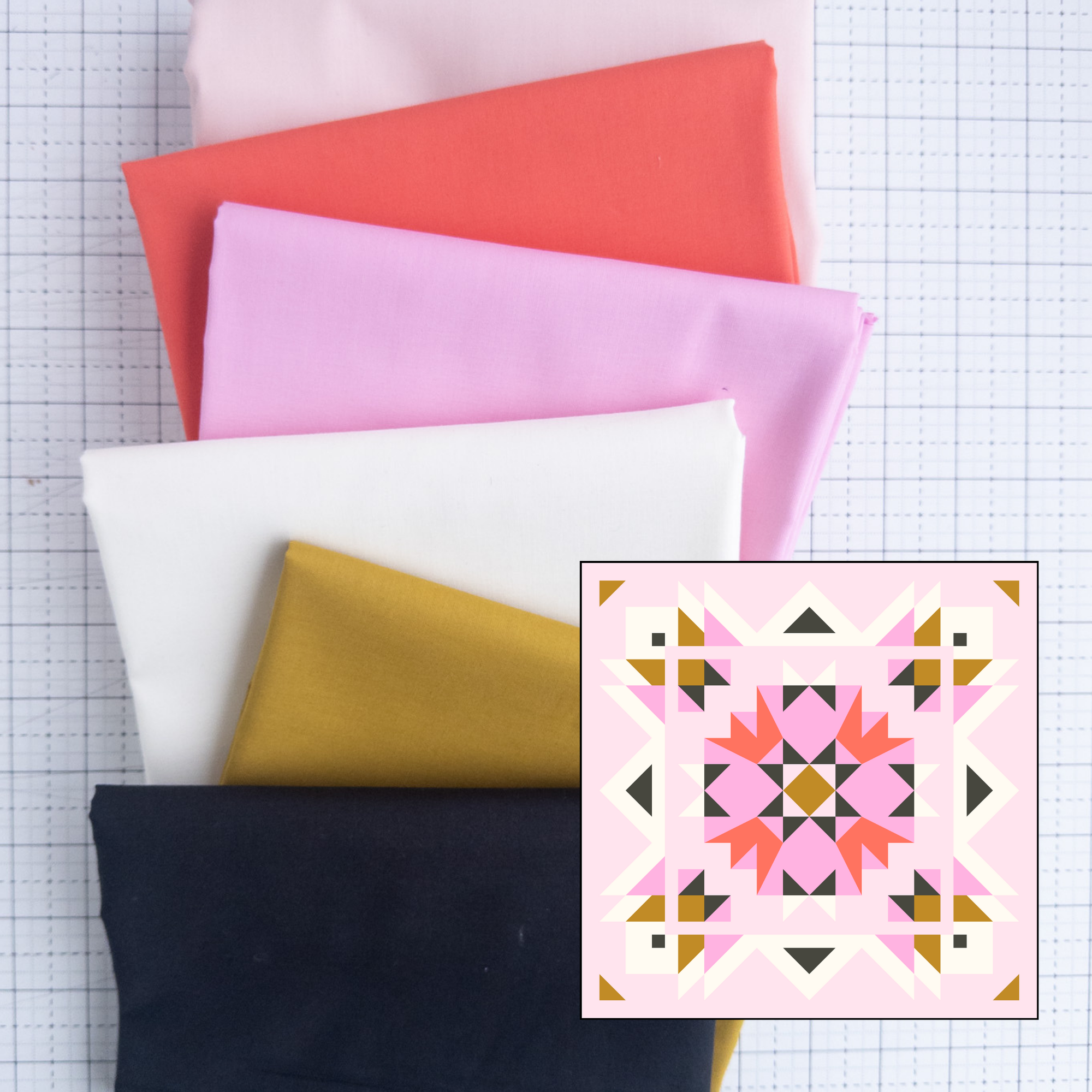 Aria Quilt Kit - Urban Spring