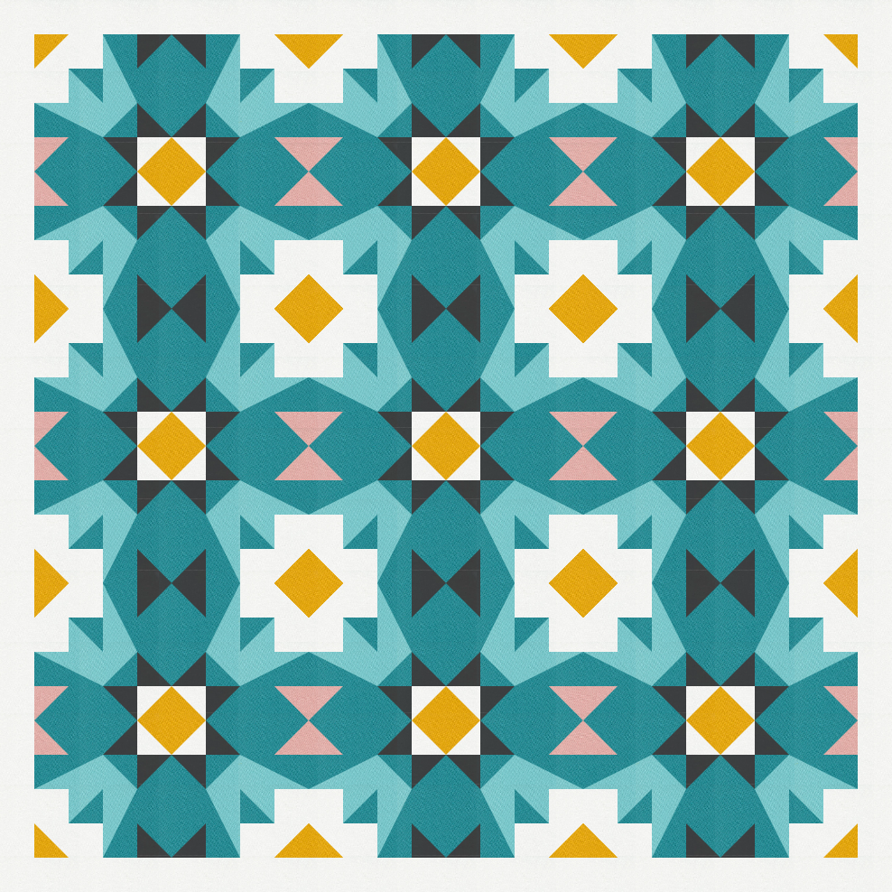 Cadence Quilt Printed Pattern