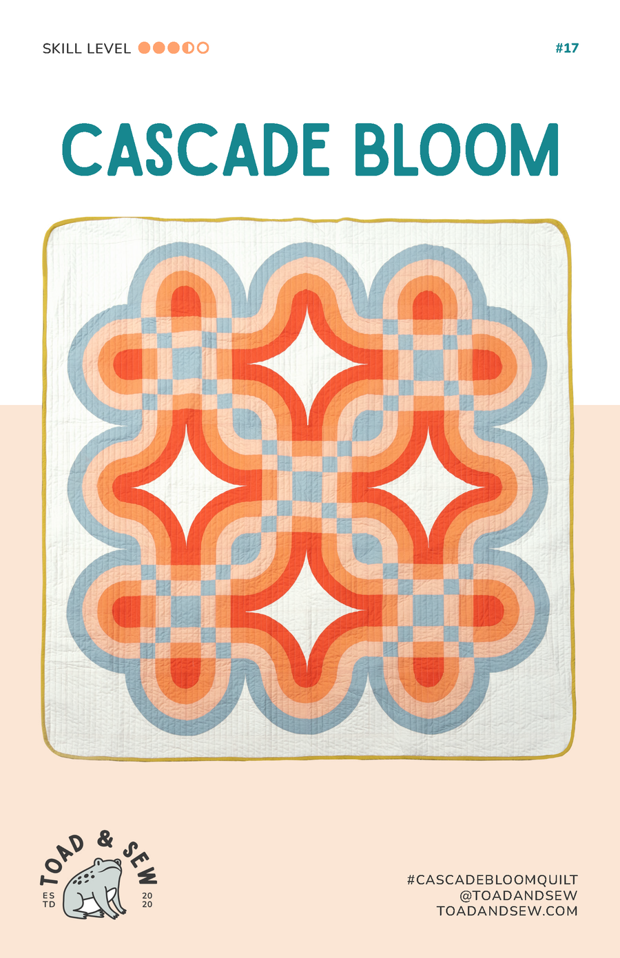 Cascade Bloom Pattern - PDF