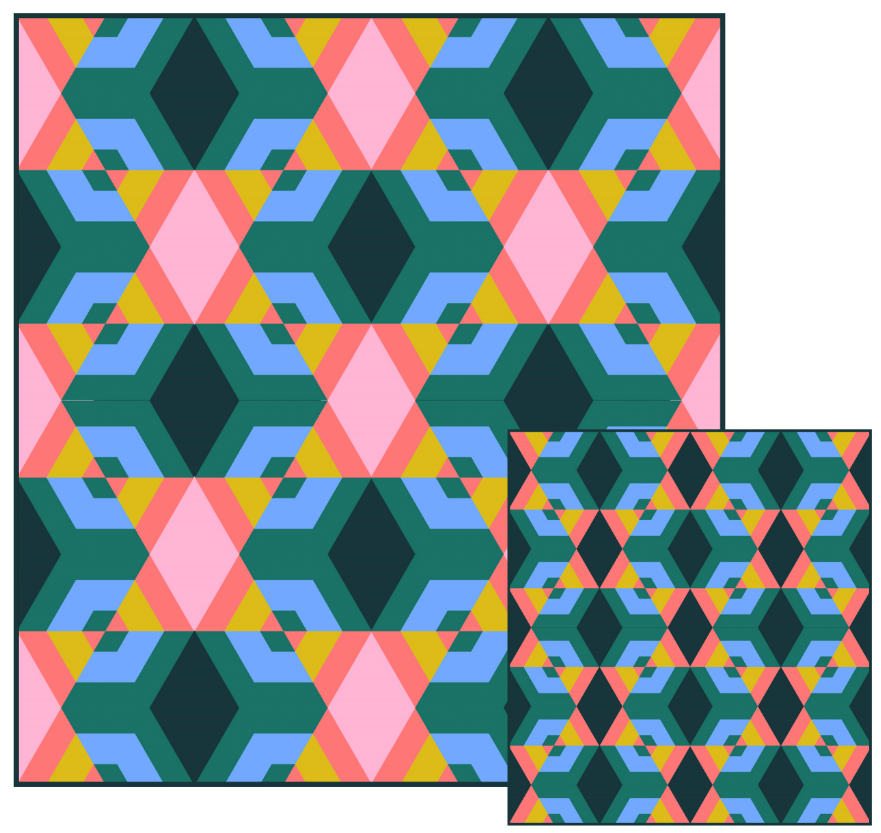 Divergence Quilt Pattern (Download)