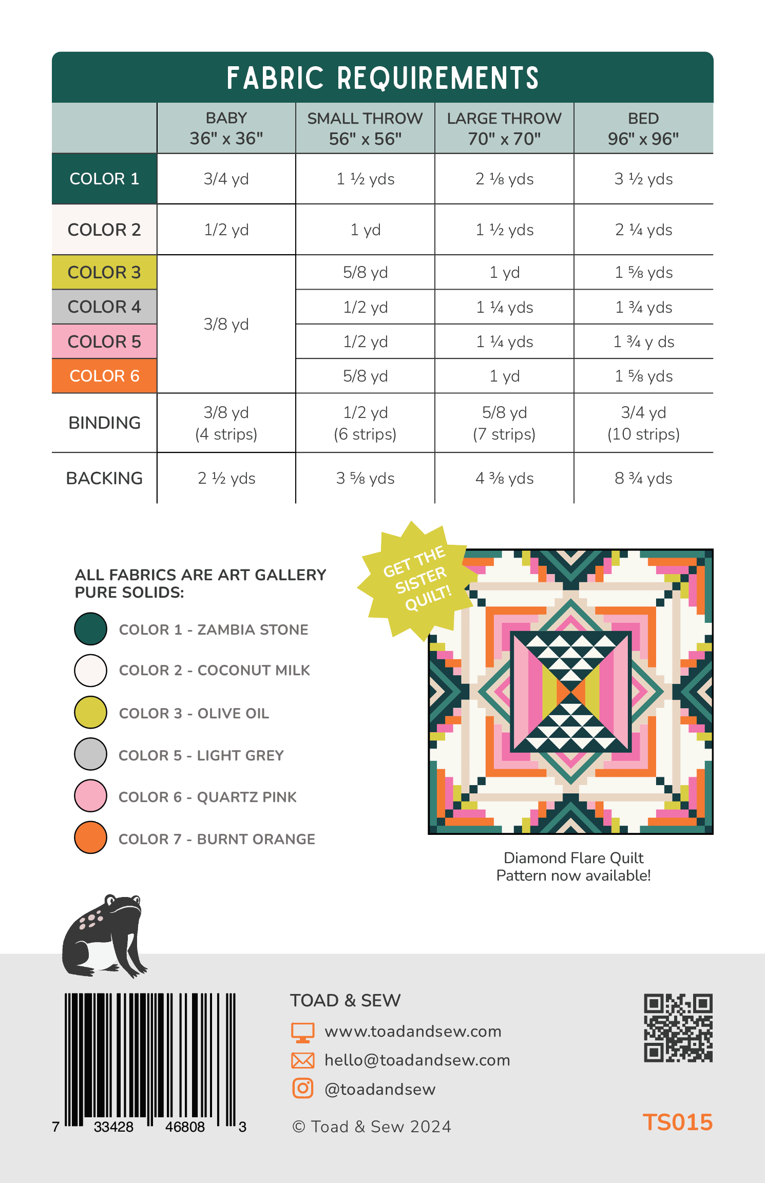 Time Capsule Quilt Pattern (Download)