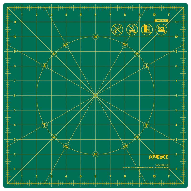 Spinning 12&quot; Rotary Mat