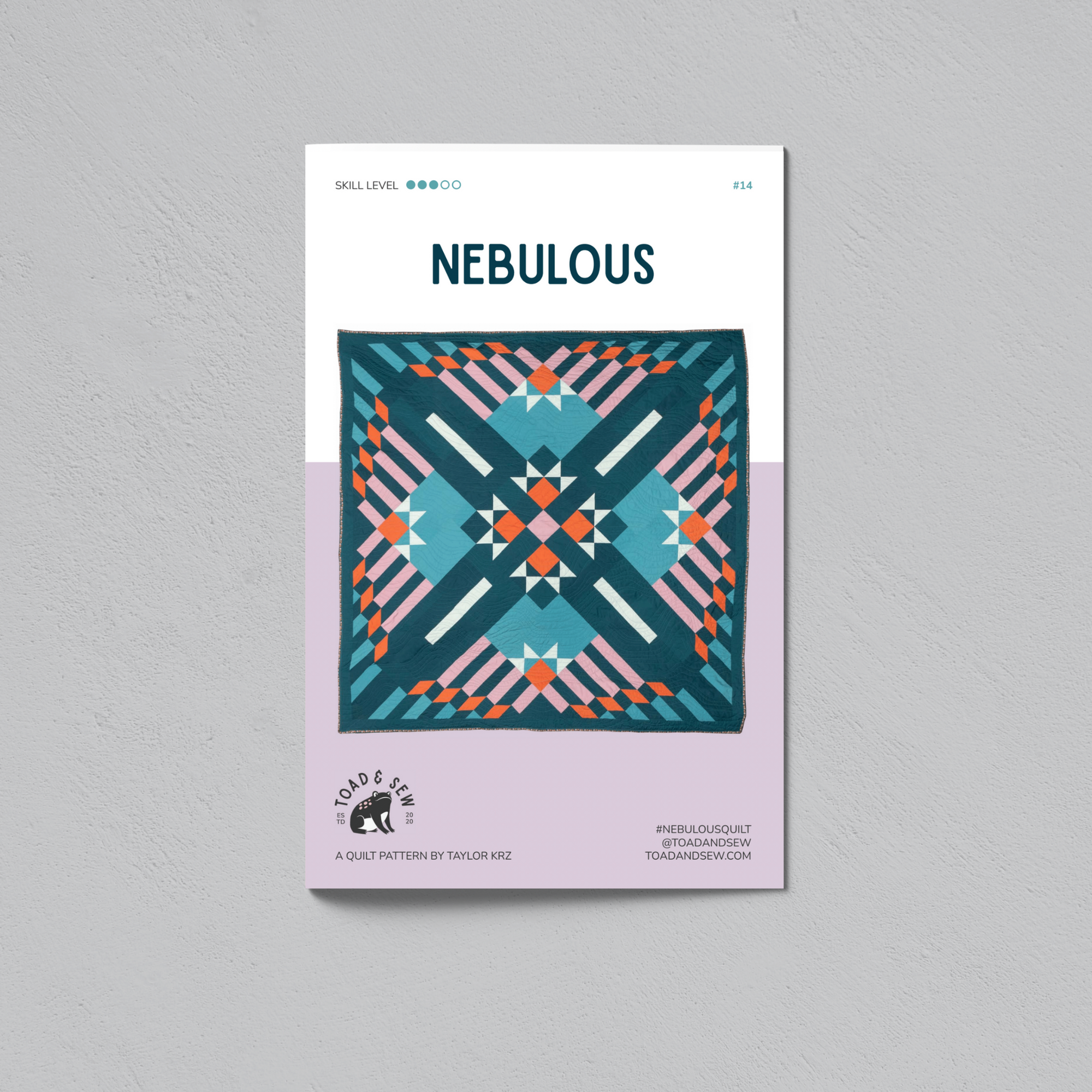 Nebulous Quilt Printed Pattern