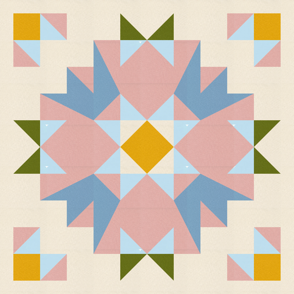 Aria Quilt Kit - Faux Spring