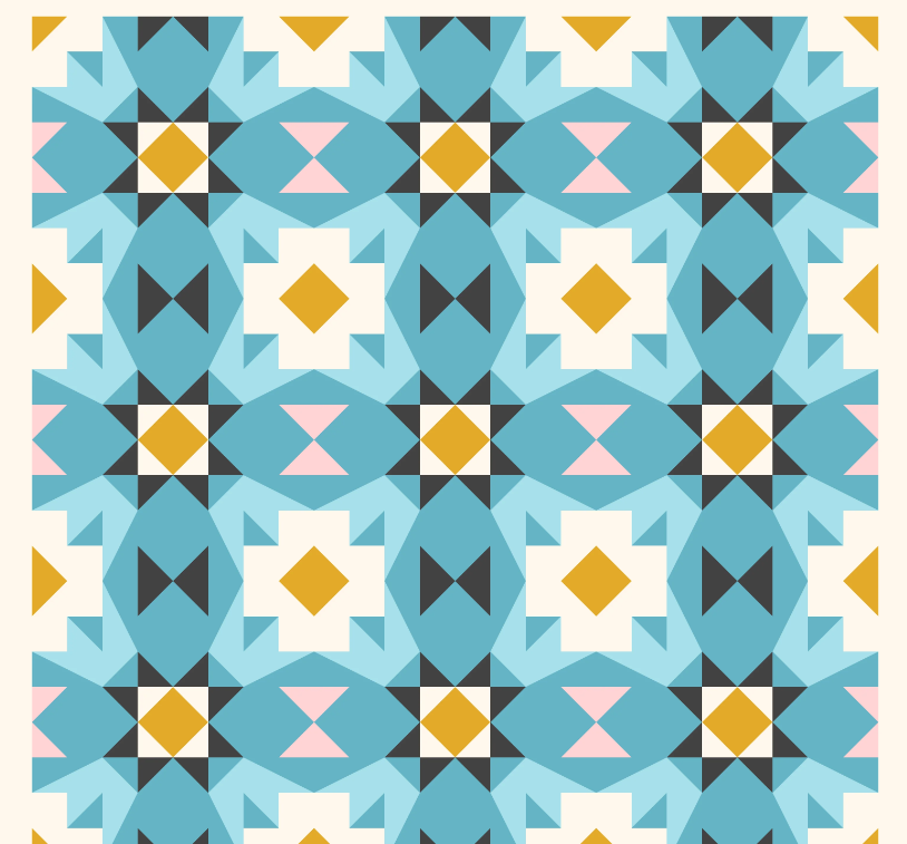 Cadence Quilt Printed Pattern