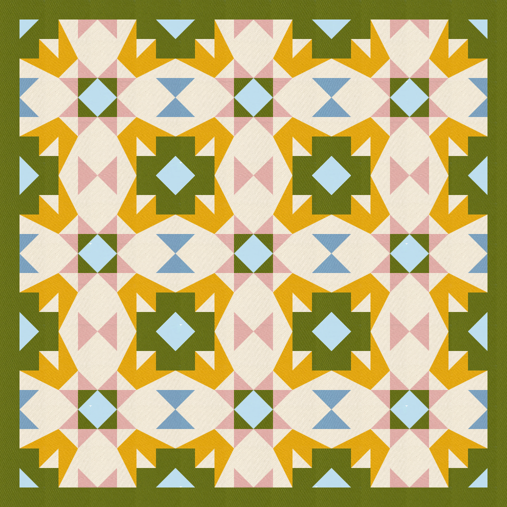 Cadence Quilt Kit - Faux Spring