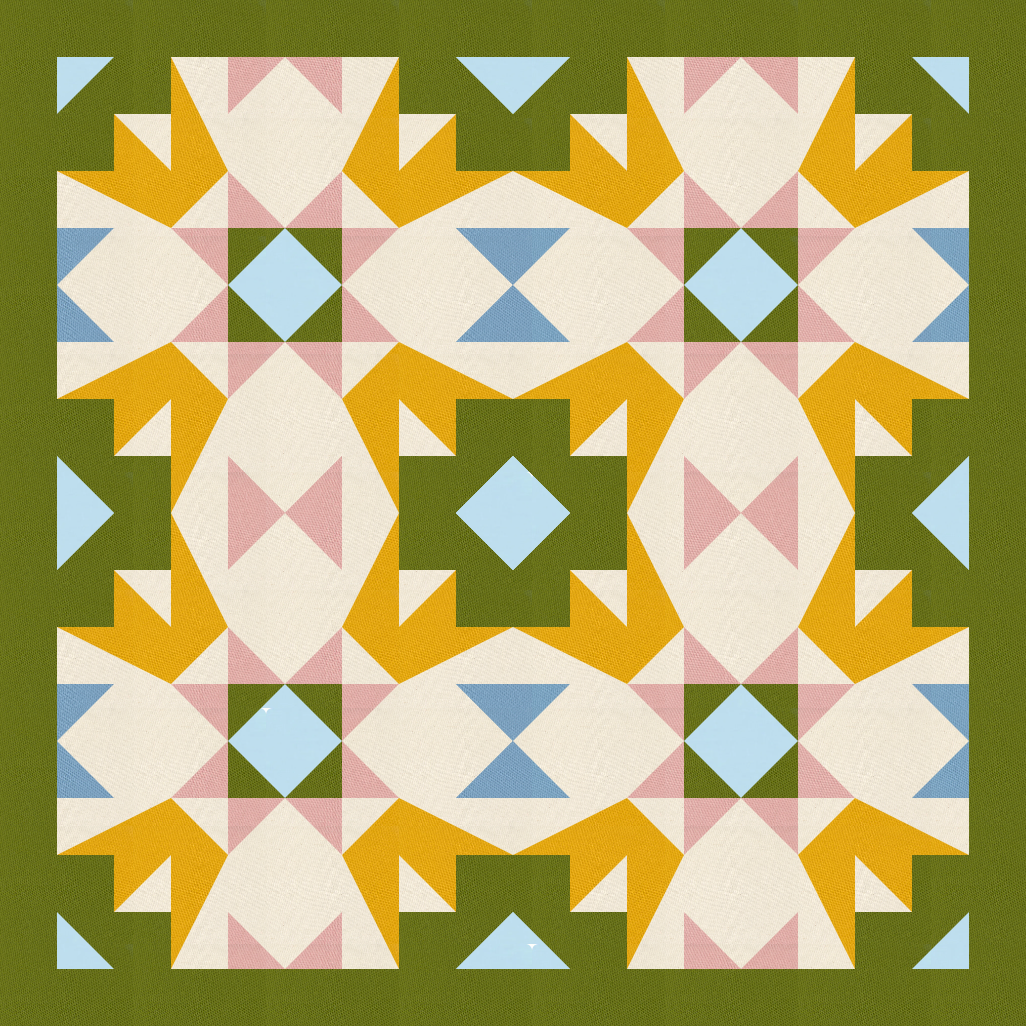 Cadence Quilt Kit - Faux Spring