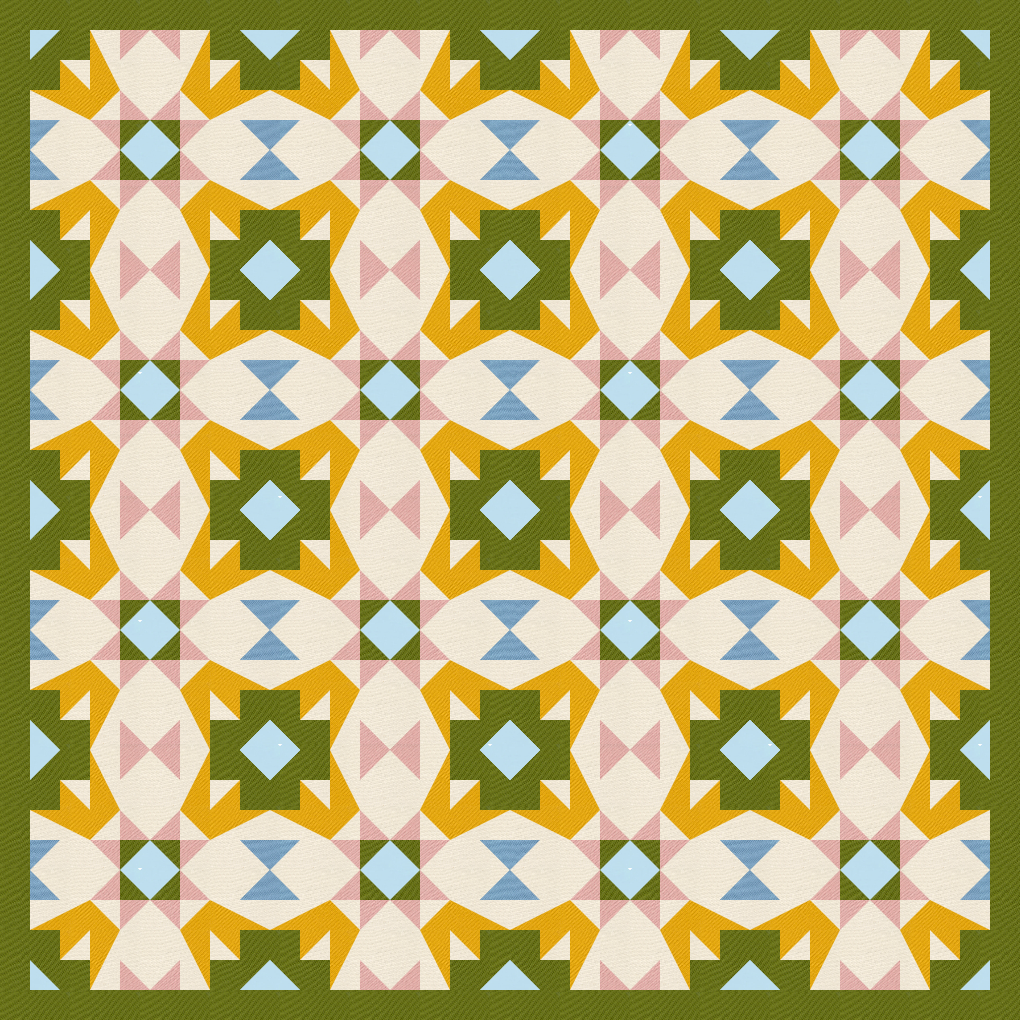 Cadence Quilt Kit - Faux Spring