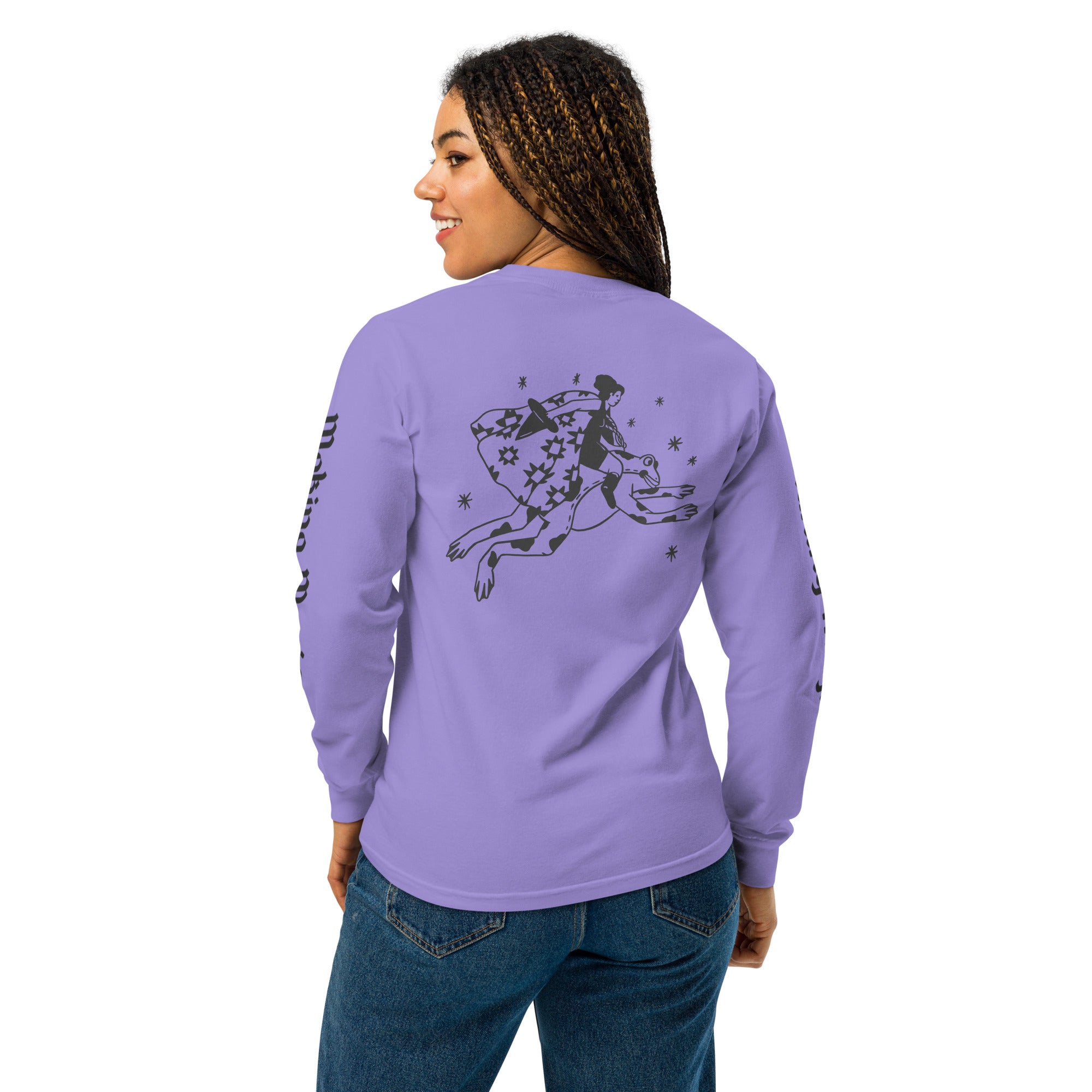 Quilty Toad Lady Long Sleeve