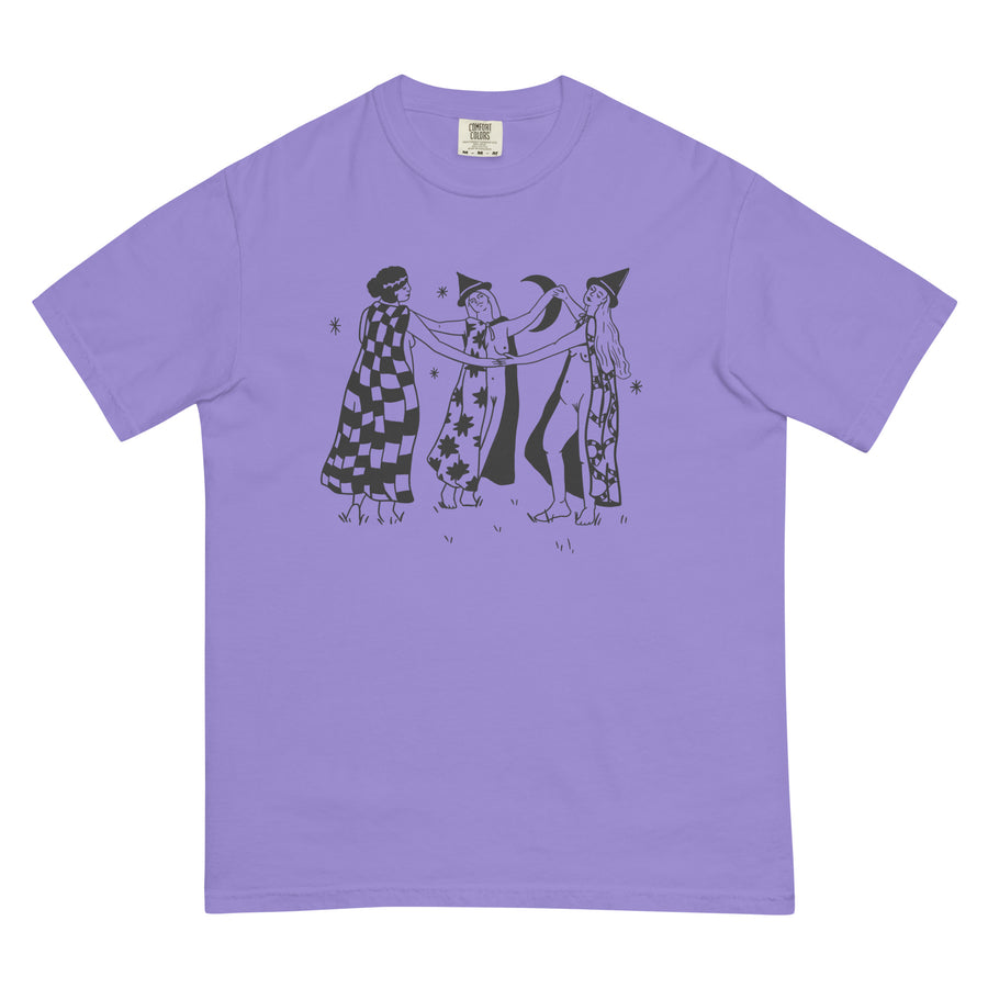 Quilty Witch Ladies T-Shirt