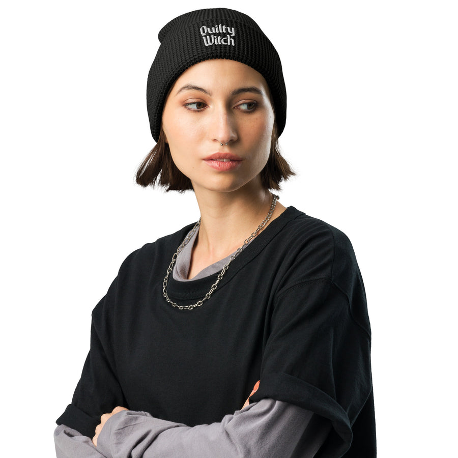 Quilty Witch Waffle beanie