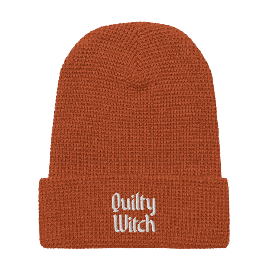 Quilty Witch Waffle beanie