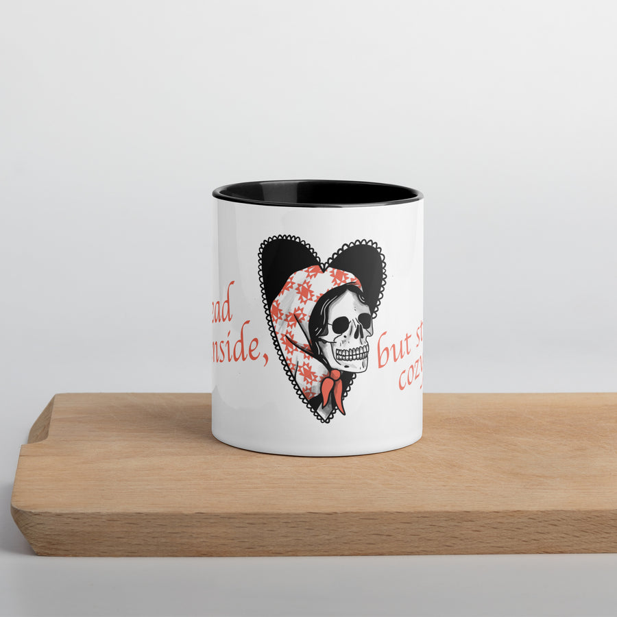 Quilty Skull Mug