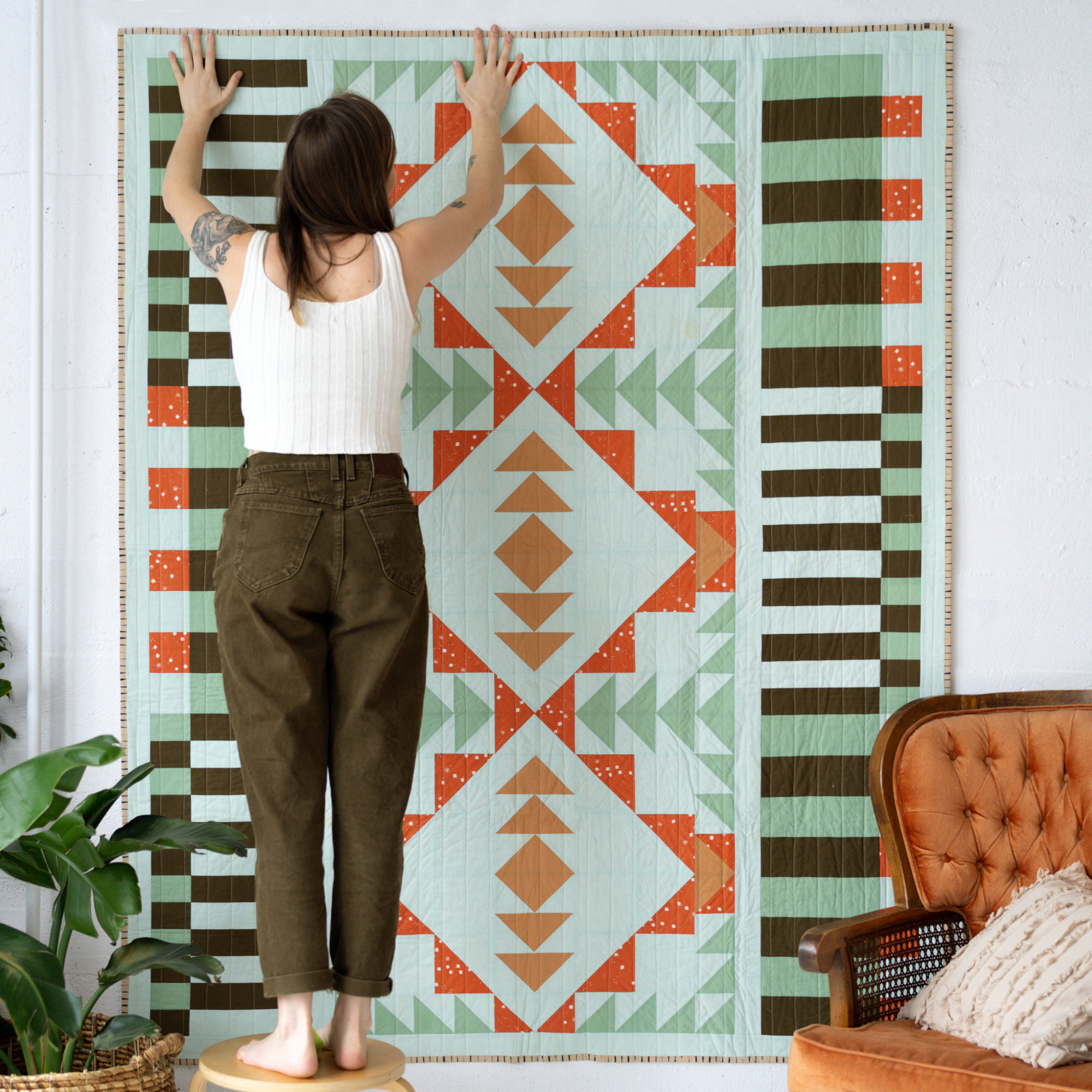 Open Road Quilt Pattern (Download)